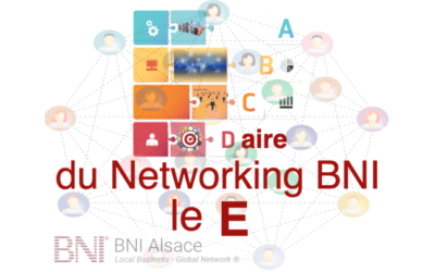 ABCDaire du Networking BNI : le E ….