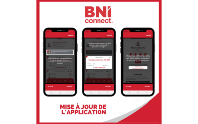 Mise à jour de BNI Connect Mobile